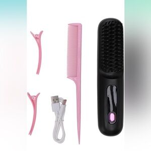 S7 Hair Straightening Brush With Accessories Cordless